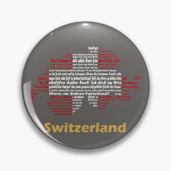Item preview, Switzerland Artistic Design Featuring Anthem, Map, and Flag designed and sold by JR78.