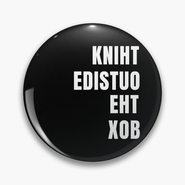 Item preview, Think Outside the Box – Backwards Text Creative Typography Design designed and sold by JAGA-ALIME.