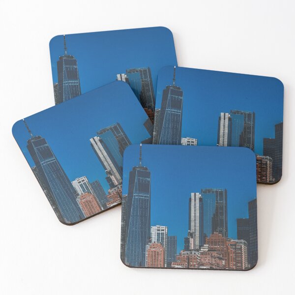 Item preview, Modern Skyline under Clear Blue Sky designed and sold by KarenVarr.