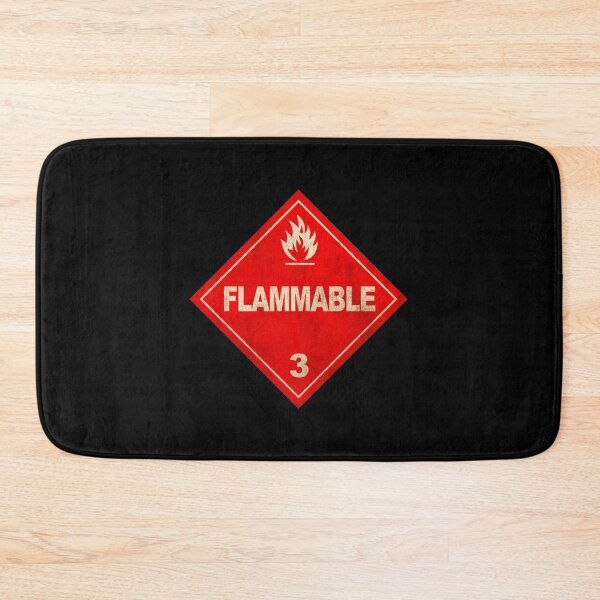 Item preview, SECURITY - SAFETY SIGN  - FLAMMABLE  designed and sold by SentientGallery.