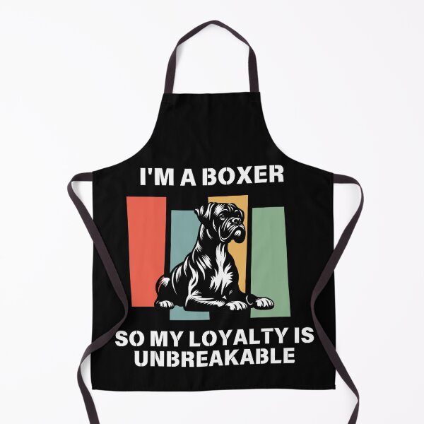 Item preview, Boxer Dog Loyalty – Retro Style Boxer Dog Design designed and sold by JAGA-ALIME.