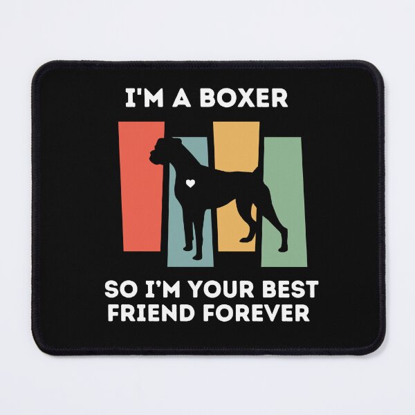 Item preview, Boxer Dog Best Friend Forever – Retro Style Dog Lover Design designed and sold by JAGA-ALIME.