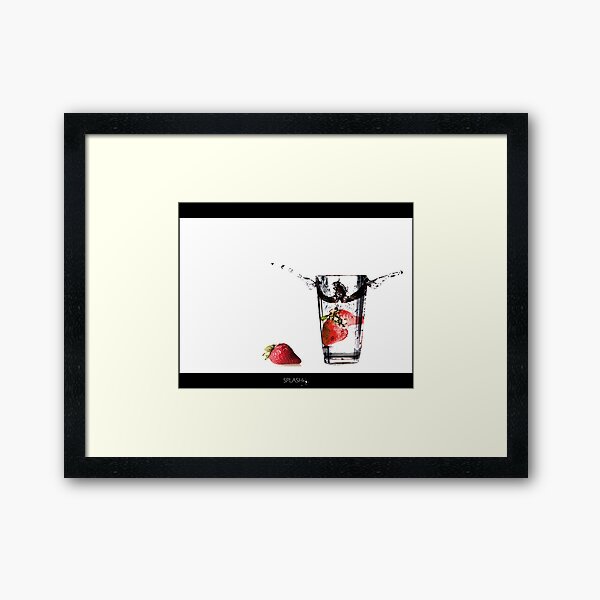 Strawberry Framed Art Print