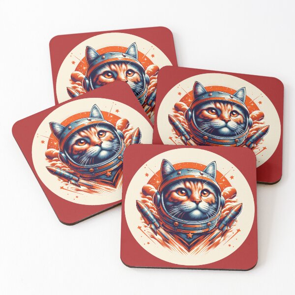 Item preview, Space explorer cat designed and sold by Artillenium.