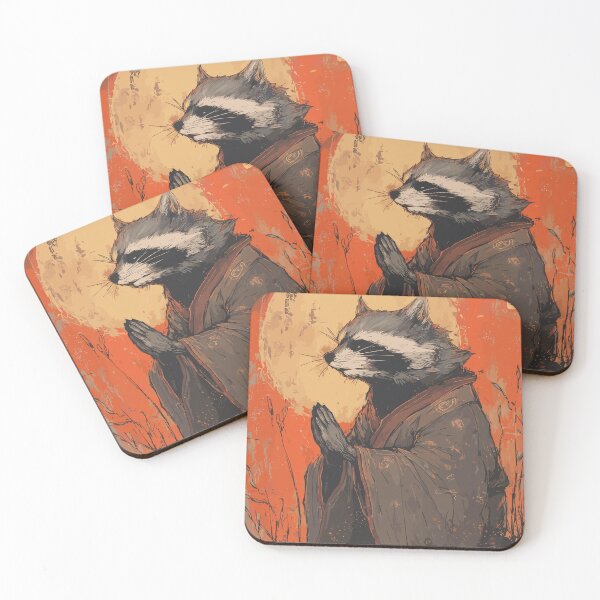 Item preview, Mischievous Tanuki Yokai designed and sold by bapupa.