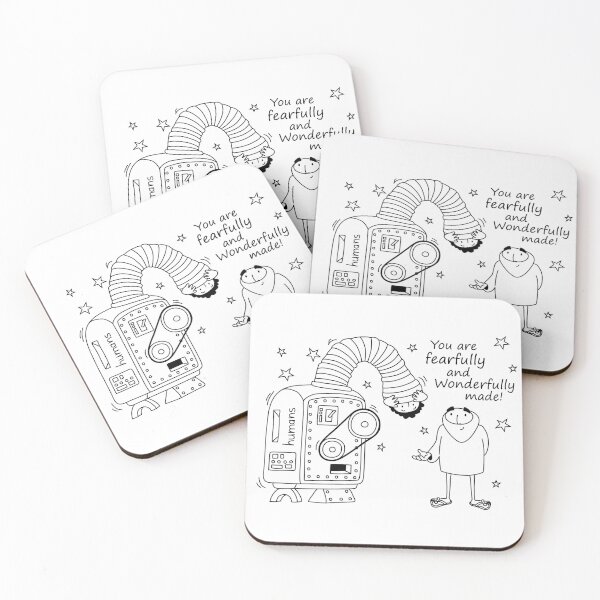 Item preview, Human Machine - Fearfully and Wonderfully Made! designed and sold by Sore Creations.