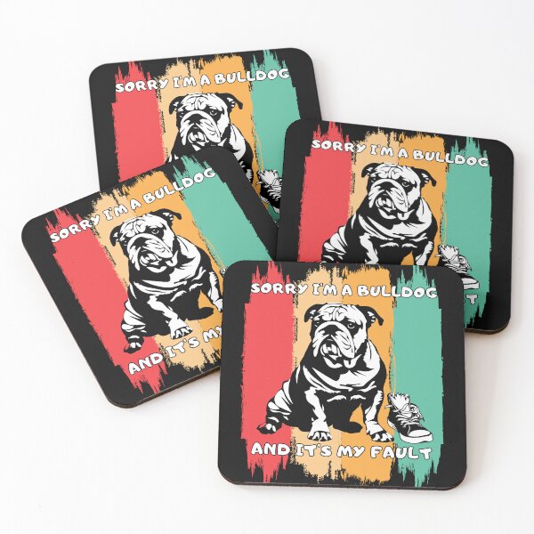 Item preview, Guilty Bulldog – Sorry I’m a Bulldog – Funny Apologetic Dog Design designed and sold by JAGA-ALIME.