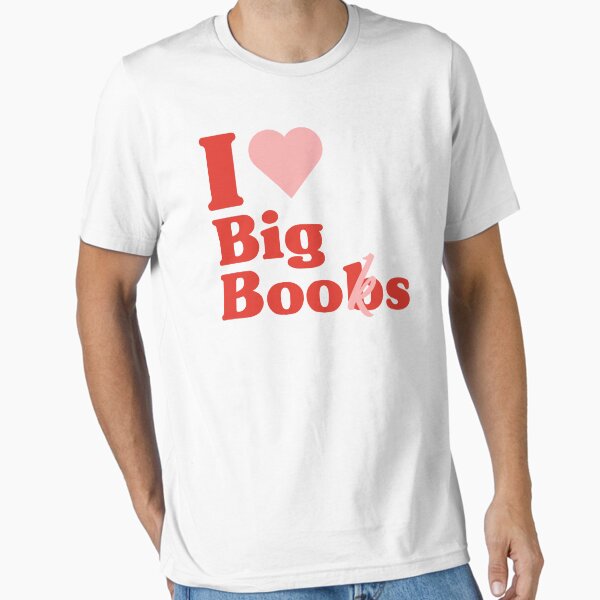 Item preview, I Love Big Boobs Books Red designed and sold by Zero Labels.