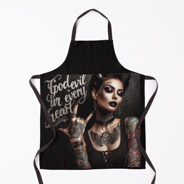 Item preview, Gothic Woman Tattooed Skull designed and sold by Voodoo Store Paranormal Collections.