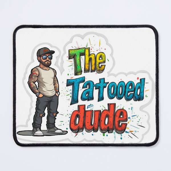 Item preview, The Tattooed dude. designed and sold by The-Inkywell.