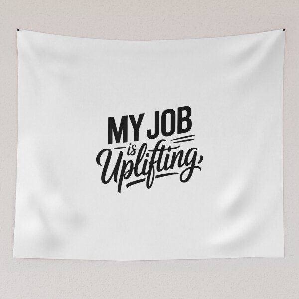 Item preview, My Job Is Uplifting - Crane Operator designed and sold by TeesYouWant.