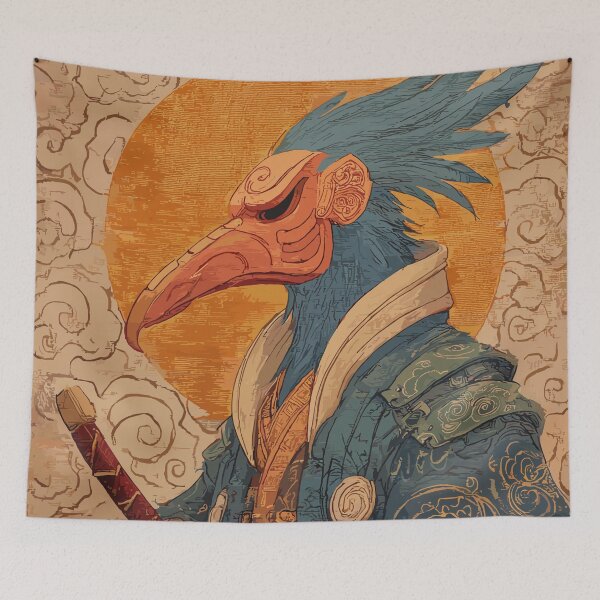 Item preview, Tengu Yokai Art designed and sold by bapupa.
