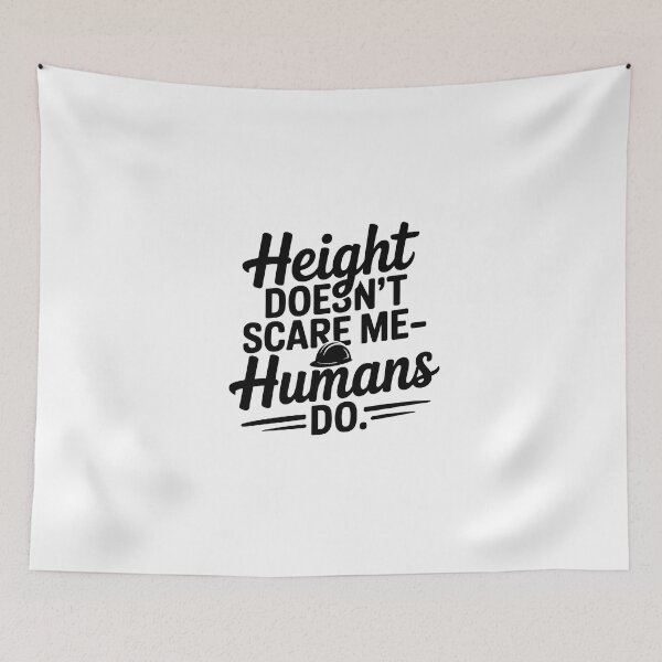 Item preview, Height Doesn't Scare Me- Crane Operator designed and sold by TeesYouWant.