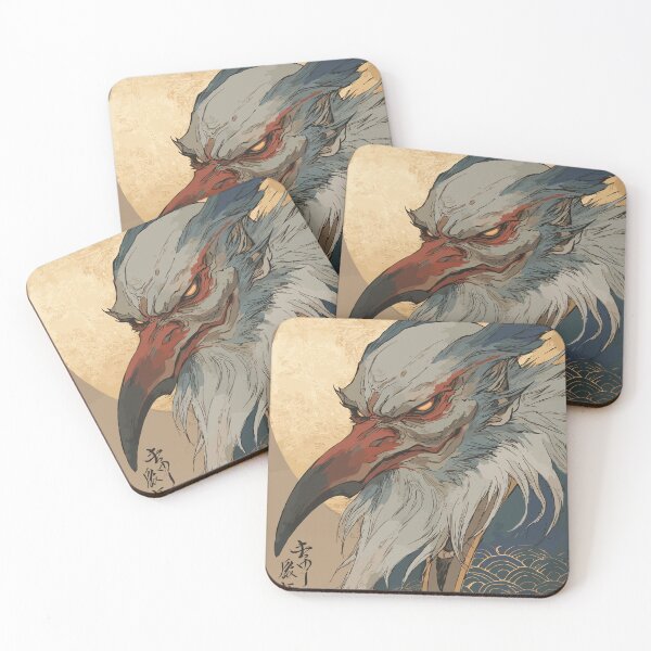 Item preview, Mountain Tengu Yokai designed and sold by bapupa.