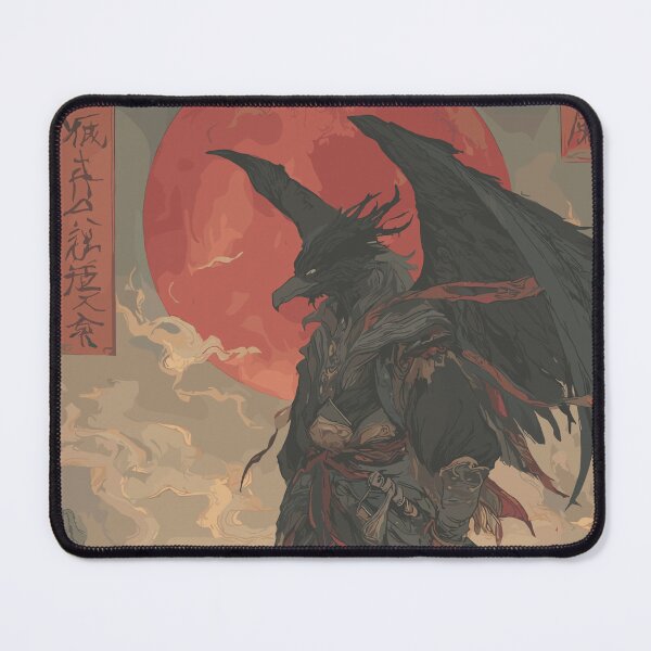 Item preview, Japanese Tengu Yokai designed and sold by bapupa.