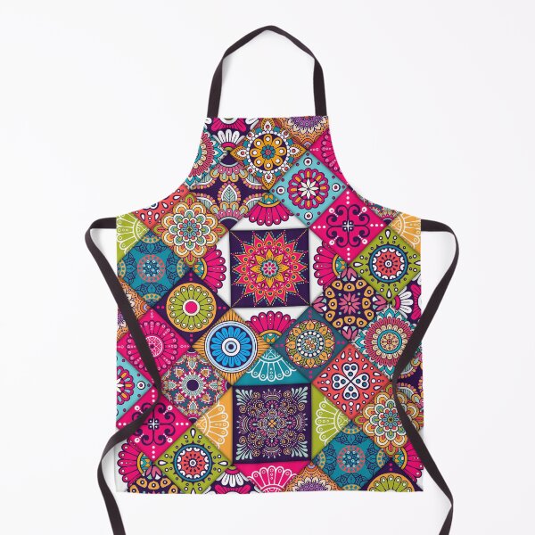 Item preview, Ethnic / hippie pattern patchwork quilt african geometric designed and sold by Divine Ease.