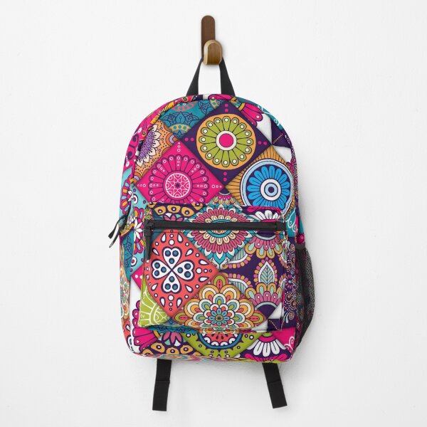 Item preview, Ethnic / hippie pattern patchwork quilt african geometric designed and sold by Divine Ease.