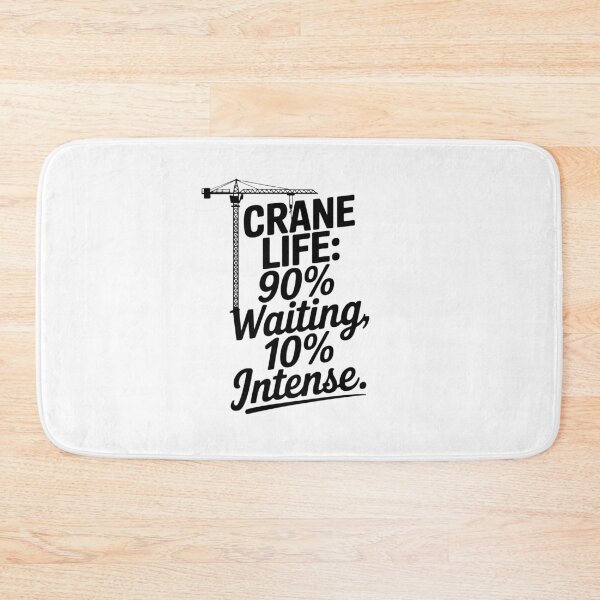 Item preview, Crane Life - Crane Operator designed and sold by TeesYouWant.