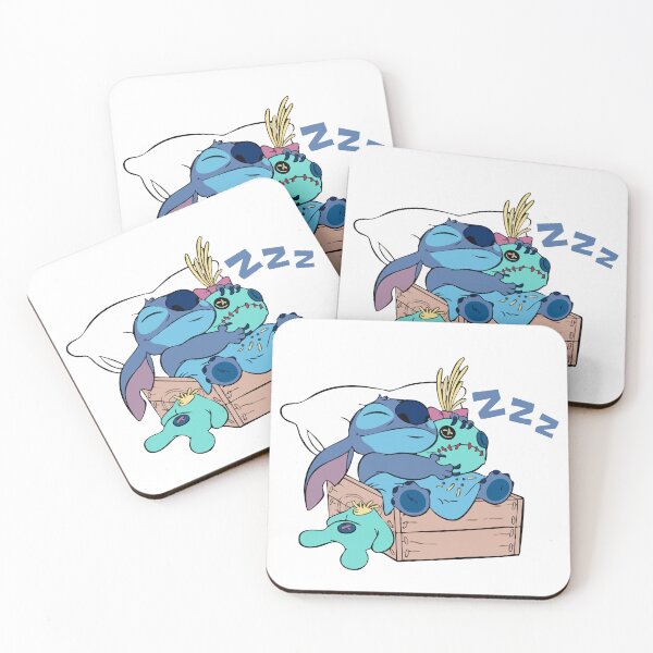Artikelvorschau, Schlafender Stitch im Bett – Niedliches Schlaf-Motiv im Cartoon-Stil entworfen und verkauft von Cris458.