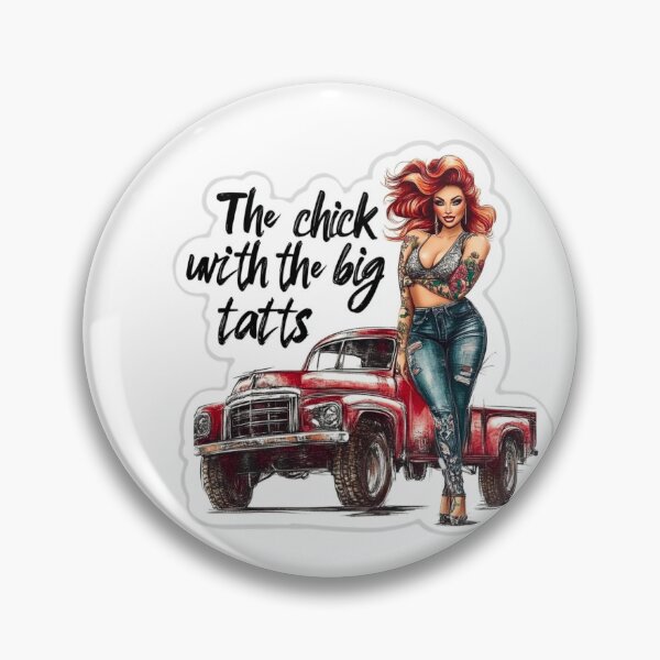 Item preview, Chick with the Tatts! designed and sold by The-Inkywell.