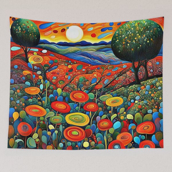 Item preview, Blowing in the wind 1 designed and sold by George Hutton Hunter.