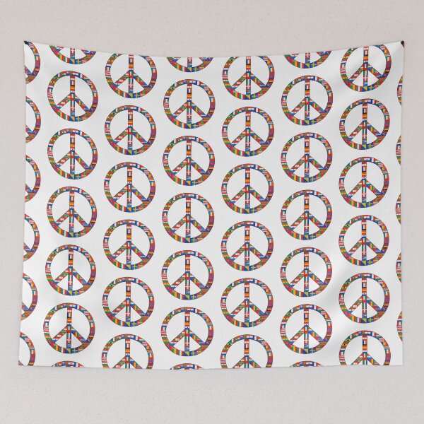Item preview, World Peace Concept - World Flags  designed and sold by Divine Ease.