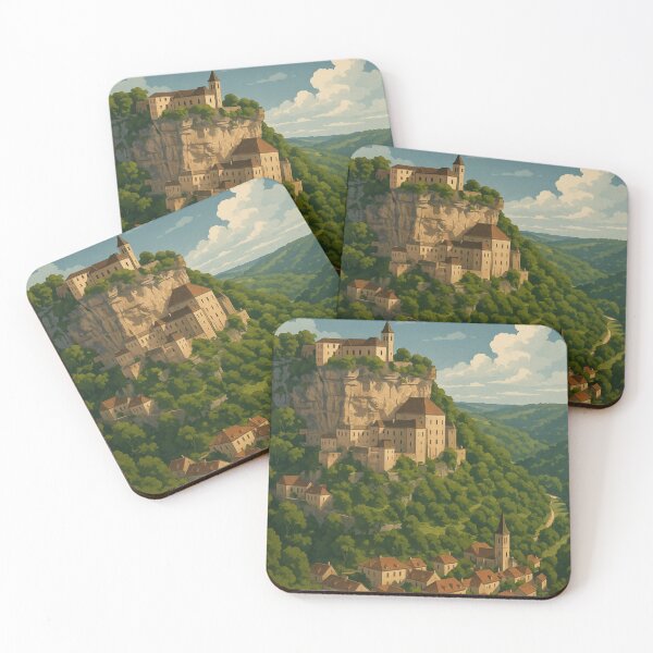 Item preview, Rocamadour Clifftop Village in the Dordogne Valley designed and sold by Places On Earth.
