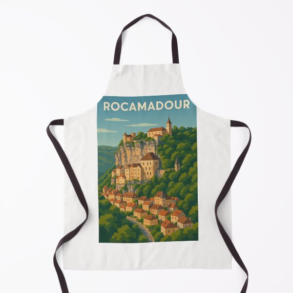 Item preview, Rocamadour Village on Limestone Cliffs in Occitanie designed and sold by Places On Earth.