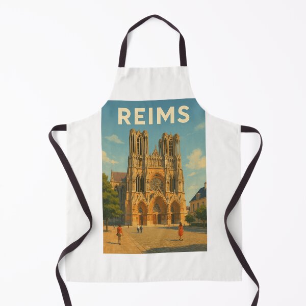 Item preview, Reims Cathedral in Grand Est Region with Gothic Architecture designed and sold by Places On Earth.