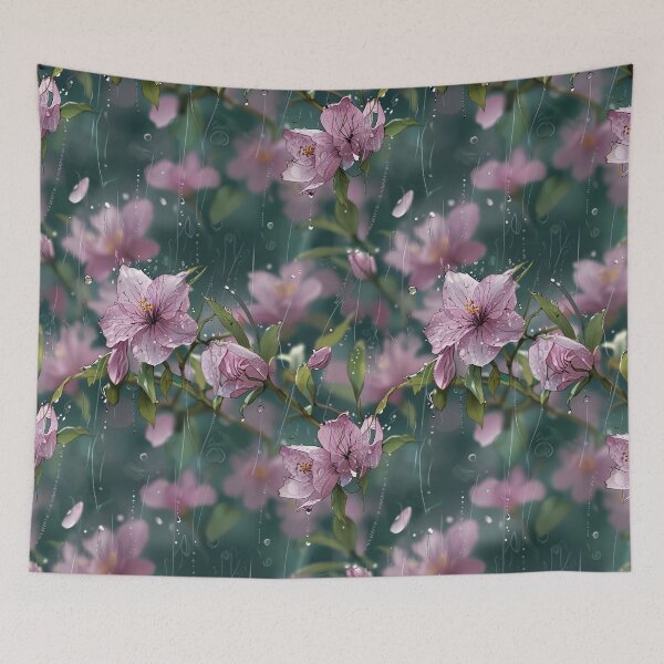 Item preview, Flowers in the Rain designed and sold by CoolPixels.