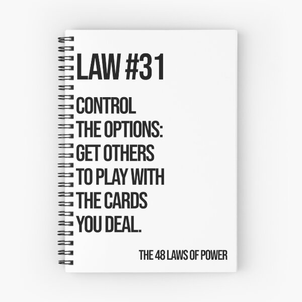 Item preview, Law 31 Poster – 48 Laws of Power designed and sold by Enea Kelo.