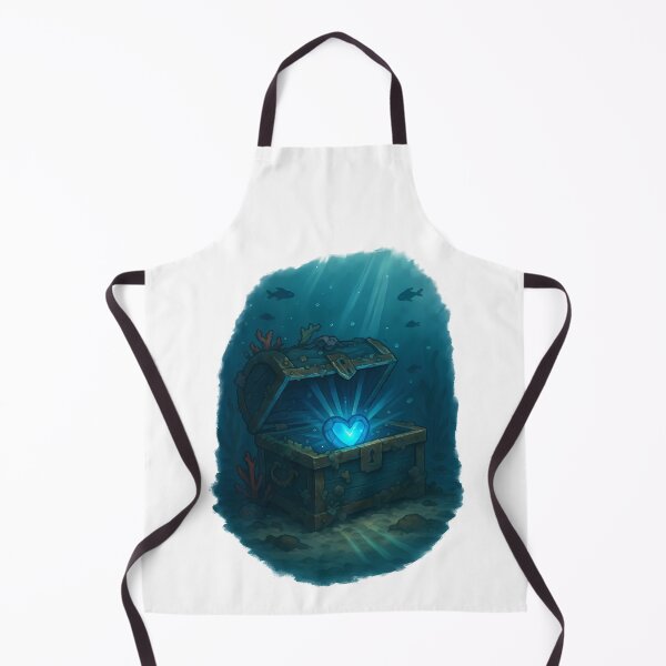 Item preview, Heart of the Sea – Glowing Treasure Chest designed and sold by celtveor.