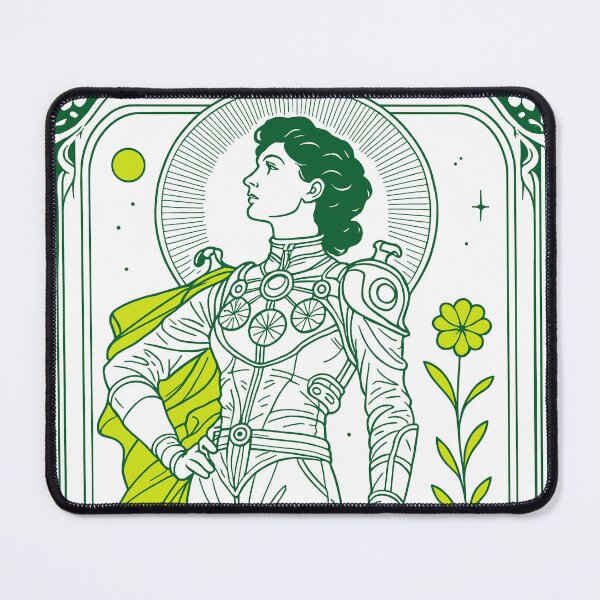 Item preview, Phosfor Aether Intrepid Ad Astra Art Nouveau Print designed and sold by ScientiaAcLabor.