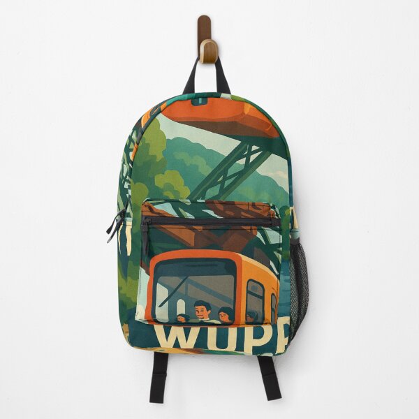 Item preview, Wuppertal Schwebebahn Above River Wupper in North Rhine-Westphalia designed and sold by Places On Earth.