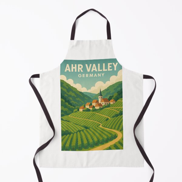 Item preview, Ahr Valley Vineyards Along the River in Rhineland-Palatinate designed and sold by Places On Earth.