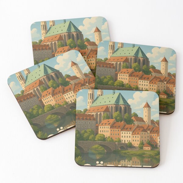 Item preview, Görlitz Twin Spires and Medieval Old Town Along the Neisse designed and sold by Places On Earth.