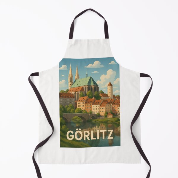 Item preview, Görlitz Twin Spires and Medieval Old Town Along the Neisse designed and sold by Places On Earth.