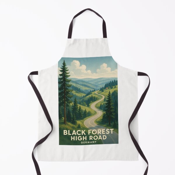 Item preview, Schwarzwaldhochstraße Winding Through the Black Forest Hills designed and sold by Places On Earth.