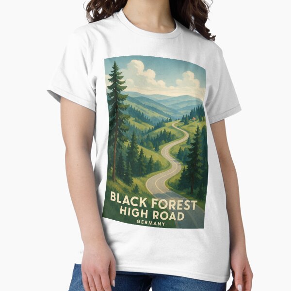 Item preview, Schwarzwaldhochstraße Winding Through the Black Forest Hills designed and sold by Places On Earth.