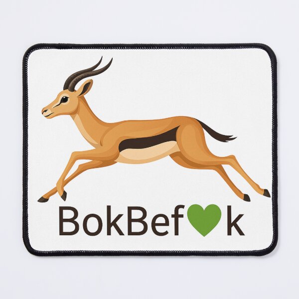 Item preview, BokBef?k – Proudly South African Springbok Fan Design designed and sold by Her Amulet.