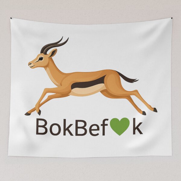 Item preview, BokBef?k – Proudly South African Springbok Fan Design designed and sold by Her Amulet.