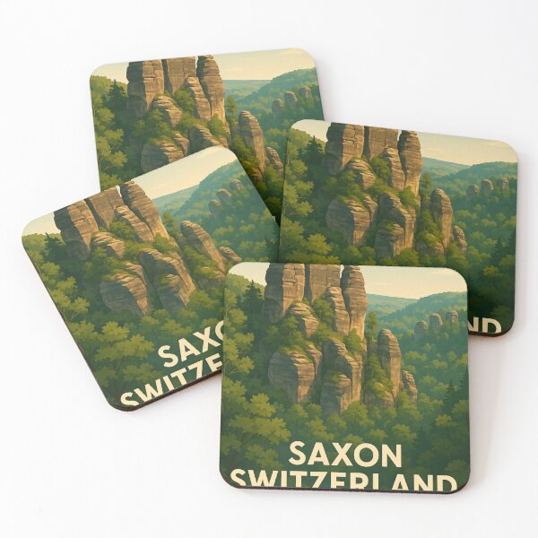 Item preview, Bastei Bridge in Saxon Switzerland National Park, Saxony designed and sold by Places On Earth.