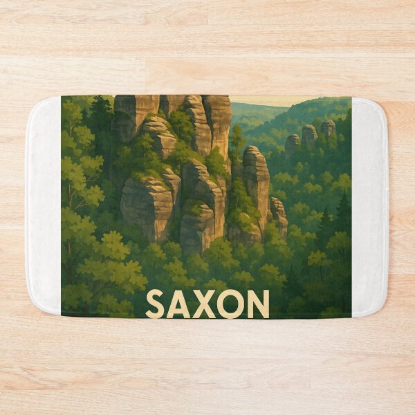 Item preview, Bastei Bridge in Saxon Switzerland National Park, Saxony designed and sold by Places On Earth.