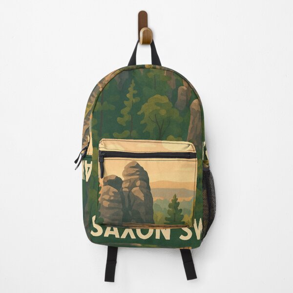 Item preview, Rock Formations in Saxon Switzerland National Park, Saxony designed and sold by Places On Earth.