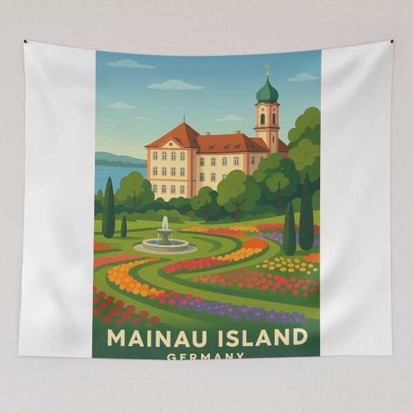 Item preview, Mainau Island Castle and Gardens on Lake Constance designed and sold by Places On Earth.