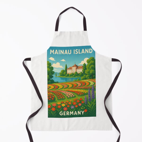 Item preview, Flower Fields and Baroque Palace on Mainau Island, Germany designed and sold by Places On Earth.