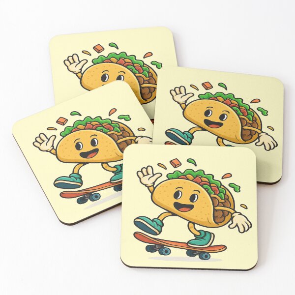 Item preview, Skateboarding taco designed and sold by YourFavBuddy.
