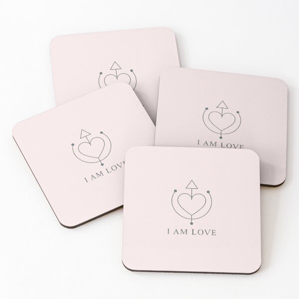 Item preview, I AM LOVE – Frequency Sigil of the Heart designed and sold by agatacodes.