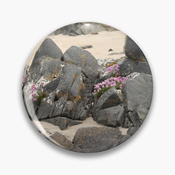 Item preview, Portnablagh Beach Flowers designed and sold by eddiebarronshop.