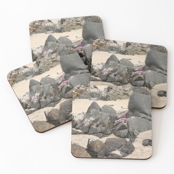 Item preview, Portnablagh Beach Flowers designed and sold by eddiebarronshop.